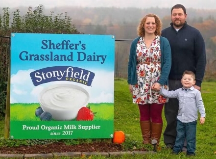 Finding Value in Organic Dairy: Sheffer’s Grassland Dairy, Hoosick Falls, NY, owned and operated by Eric and Wally Sheffer